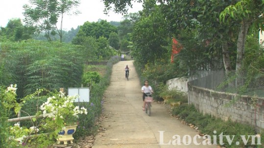 Thôn Múc tiệm cận mục tiêu thôn kiểu mẫu