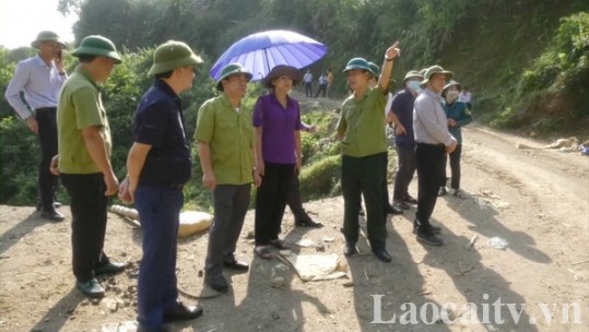 Lãnh đạo tỉnh kiểm tra thực địa tình hình truy quét khai thác vàng trái phép tại huyện Văn Bàn