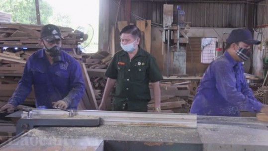 Cựu chiến binh góp sức tạo việc làm cho người lao động