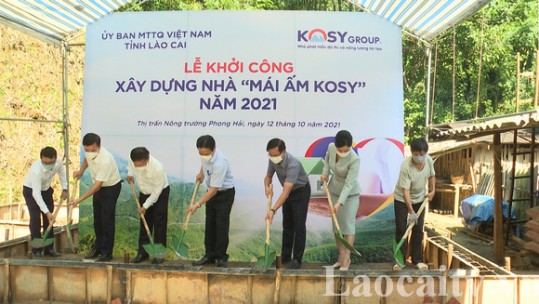 Hỗ trợ xây dựng 200 nhà “Mái ấm Kosy” cho người nghèo