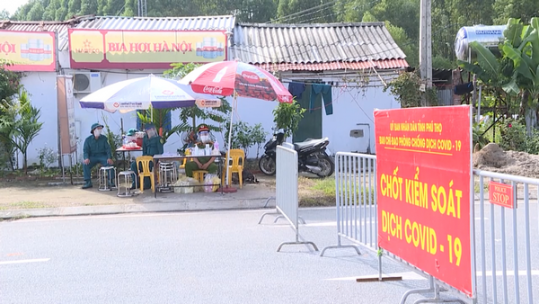 Phú Thọ nhanh chóng truy vết, khoanh vùng dập dịch Covid-19