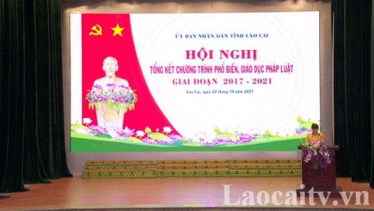 Tổng kết chương trình phổ biến giáo dục pháp luật giai đoạn 2017 - 2021
