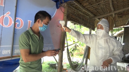 Tăng cường kiểm soát dịch tại chốt kiểm dịch 279, xã Nghĩa Đô, huyện Bảo Yên