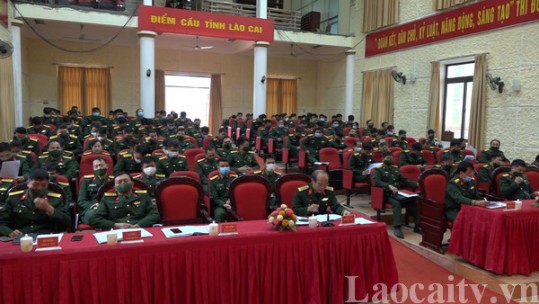 Bộ CHQS tỉnh tổ chức Hội nghị về chấp hành pháp luật Nhà nước, kỷ luật Quân đội trong LLVT tỉnh