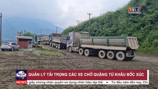 Quản lý tải trọng các xe chở quặng từ khâu bốc xúc
