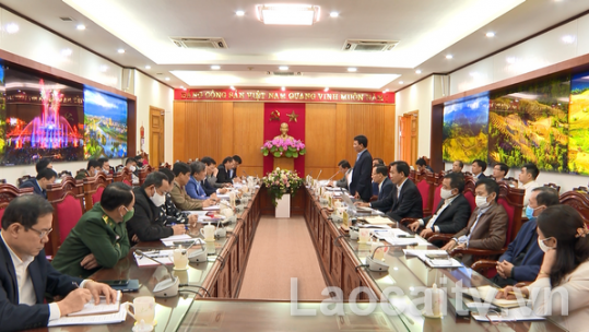 Đoàn công tác Ban Dân vận Trung ương làm việc với tỉnh Lào Cai về công tác dân vận của Đảng