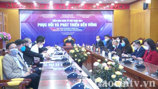 Khai mạc diễn đàn kinh tế Việt Nam 2021