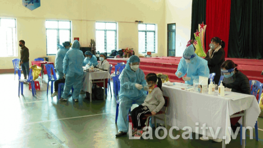 Trưa 05/12, Lào Cai ghi nhận thêm 09 ca mắc Covid-19