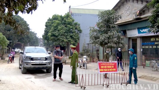 Thành lập Sở Chỉ huy phòng, chống dịch bệnh Covid-19 tại xã Khánh Yên Thượng, huyện Văn Bàn