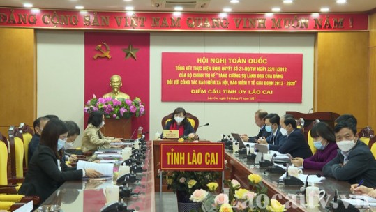 Tổng kết Nghị quyết 21 về tăng cường sự lãnh đạo của Đảng với công tác BHXH, BHYT