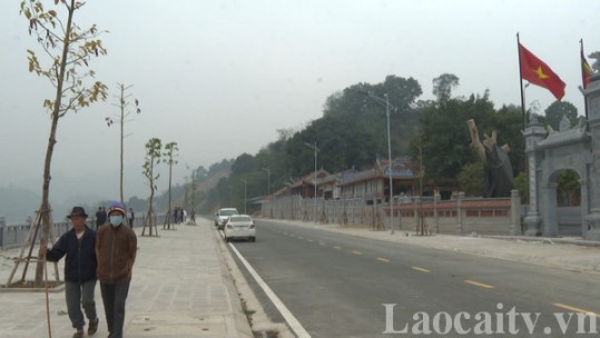 Hoàn thành, bàn giao dự án kè Bảo Hà