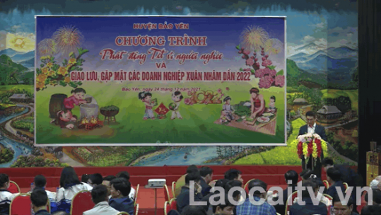 Bảo Yên phát động Chương trình “Tết vì người nghèo - Xuân Nhâm Dần” năm 2022