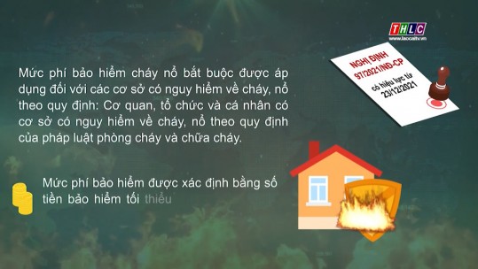 Nghị định 97/2021 quy định về bảo hiểm cháy, nổ bắt buộc