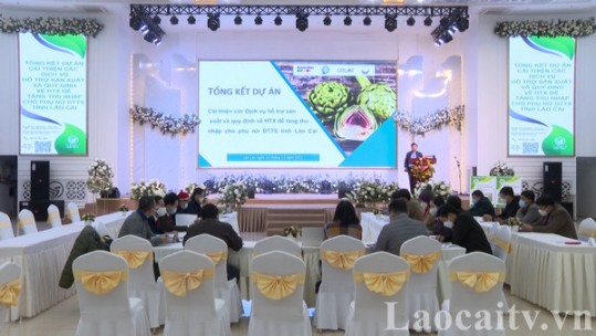 Cải thiện các dịch vụ hỗ trợ sản xuất cho phụ nữ dân tộc thiểu số