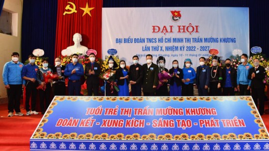 Đại hội điểm Đoàn TNCS Hồ Chí Minh thị trấn Mường Khương