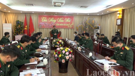 Quân Khu II kiểm tra công tác sẵn sàng chiến đấu tại Lào Cai
