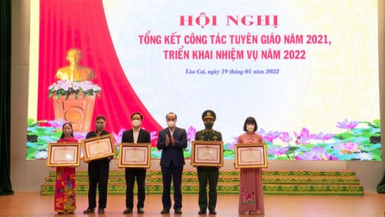 Tổng kết công tác tuyên giáo năm 2021, triển khai nhiệm vụ năm 2022