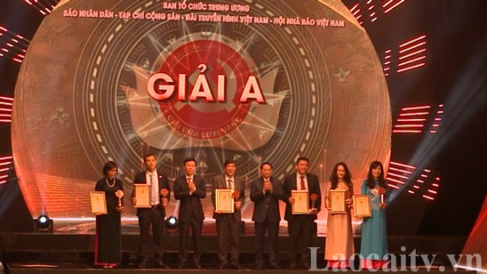 Lào Cai đạt giải A và giải C - Giải Báo chí Búa liềm vàng toàn quốc năm 2021