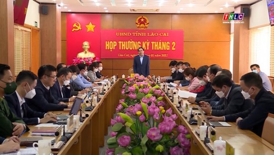 UBND tỉnh họp thường kỳ tháng 02/2022
