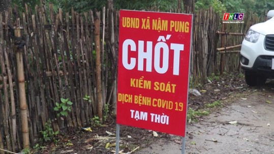 Bát Xát chỉ đạo các biện pháp phòng, chống dịch tại Nậm Pung