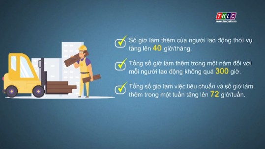 Tăng giờ làm thêm của người lao động thời vụ lên 40 giờ/tháng