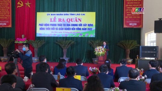 Phát động phong trào thi đua xây dựng nông thôn mới và giảm nghèo bền vững