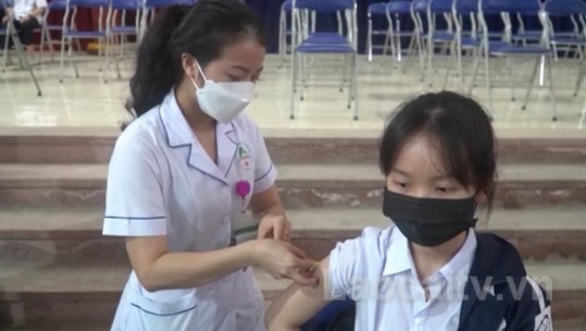 Chuẩn bị các điều kiện tiêm cho trẻ từ 5-11 tuổi