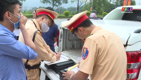 Từ ngày 15/3, người vi phạm giao thông ở thành phố Lào Cai nộp phạt trực tuyến