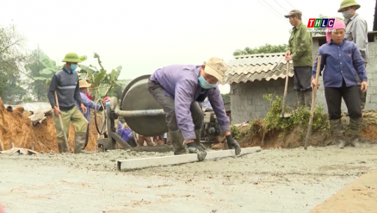 Hợp Thành sôi nổi phong trào thi đua xây dựng nông thôn mới