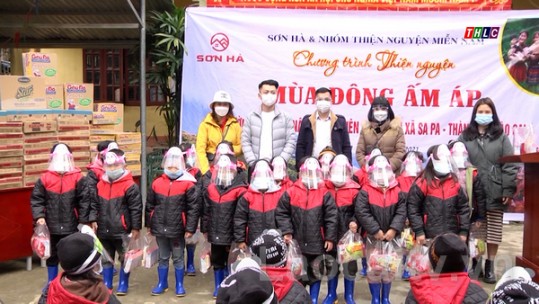 Mang hơi ấm đến với học sinh  vùng cao Sa Pa