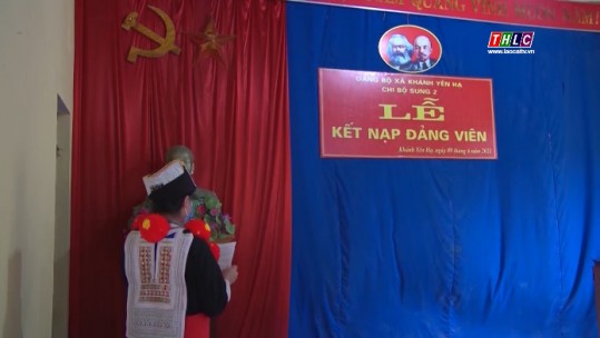 Năm 2022, Văn Bàn phấn đấu kết nạp 210 đảng viên