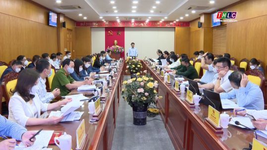 Thường trực Tỉnh ủy làm việc với Huyện ủy Mường Khương