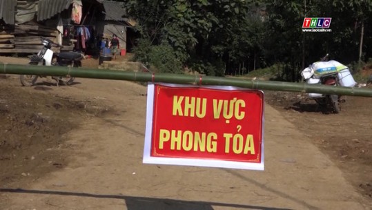 Xã Xuân Hòa, huyện Bảo Yên nỗ lực khoanh vùng dịch Covid-19