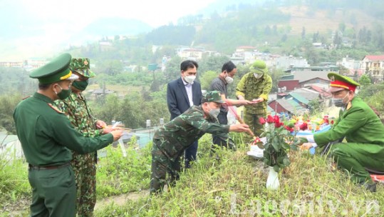Si Ma Cai quy tập hài cốt liệt sĩ