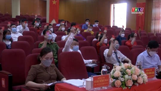 Thành ủy Lào Cai đối thoại với Nhân dân Vạn Hoà