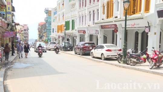 Xây dựng 2 bãi đỗ xe mới tại thị xã Sa Pa