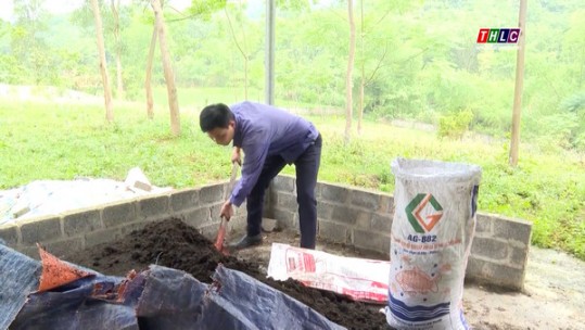 Tận dụng nguồn rác thải gia súc vào phát triển sản xuất ở Hợp Thành