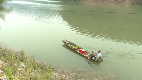 Bảo Yên tiềm ẩn nguy cơ mất an toàn giao thông trên lòng hồ sông Chảy