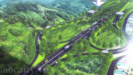 Từ 30/4/2022, nút giao nối phố Lu  với cao tốc Nội Bài - Lào Cai đi vào hoạt động