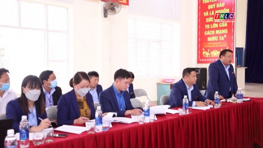 Phó Bí thư Tỉnh ủy Hoàng Giang làm việc với Đảng ủy xã Ngũ Chỉ Sơn, thị xã Sa Pa