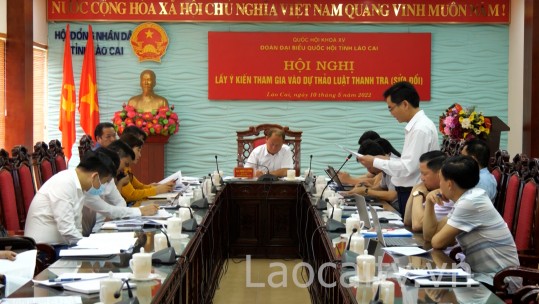 Lấy ý kiến tham gia vào dự án Luật Thanh tra (sửa đổi)