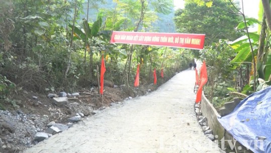 Gần 80 km đường giao thông được làm mới