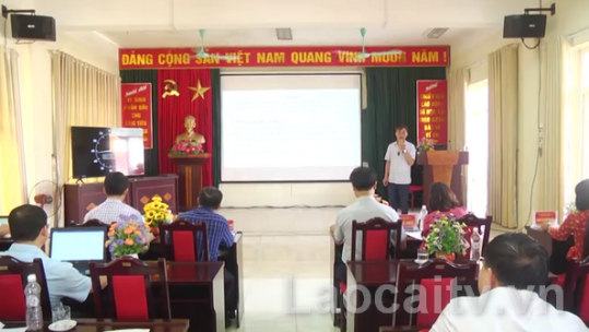 Hội thi giảng viên lý luận chính trị giỏi huyện Mường Khương