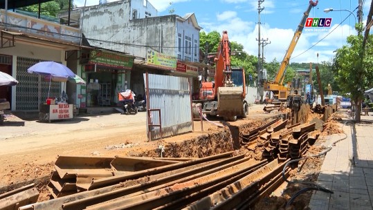 Cần đẩy nhanh các dự án thoát nước chống ngập úng ở TP Lào Cai