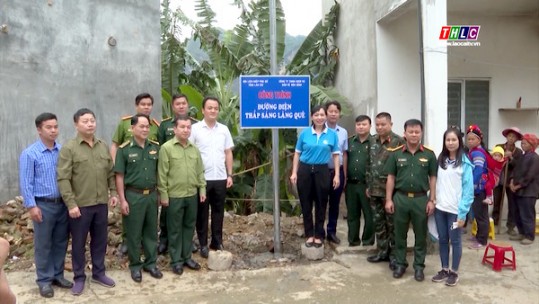 Hoạt động dân vận hỗ trợ xây dựng nông thôn mới