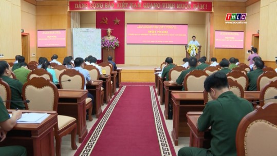Hội nghị Ban Chỉ đạo diễn tập khu vực phòng thủ tỉnh năm 2022