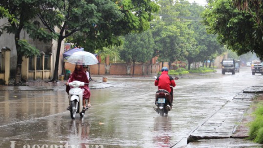 Mưa vừa, mưa to khả năng kéo dài hết ngày 23/5