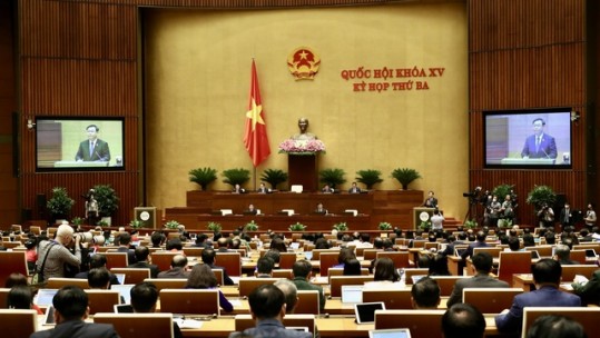 Kỳ họp thứ 3, Quốc hội khóa XV xem xét và quyết định nhiều vấn đề quan trọng của đất nước