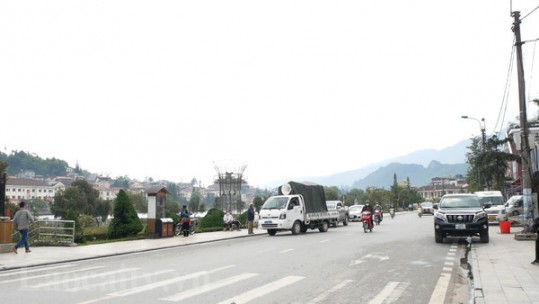 Sa Pa tăng cường xây dựng các tuyến phố xanh - sạch - đẹp