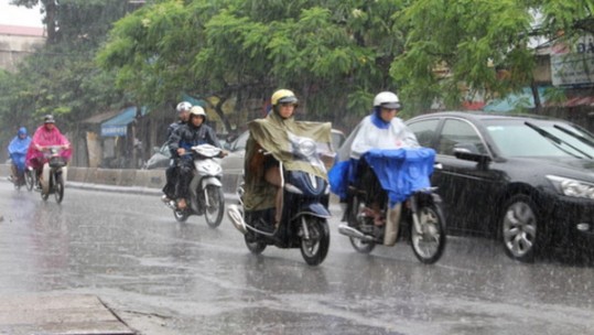 Mưa vừa, mưa to quay trở lại các địa phương trong tỉnh